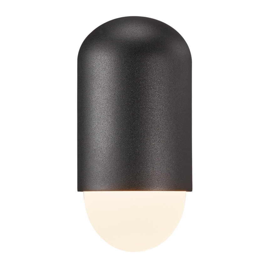Nordlux - Udendørs væglampe HEKA 1xE27/60W/230V IP54 sort