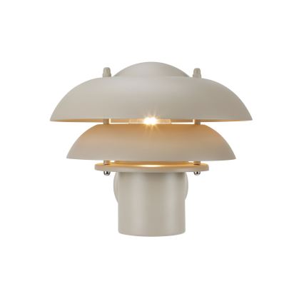 Nordlux - Udendørs væglampe KURNOS 1xE14/12W/230V IP54 beige