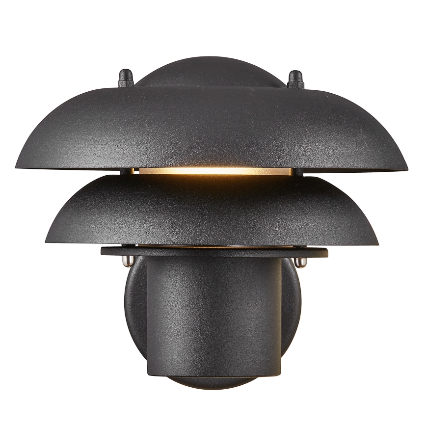 Nordlux - Udendørs væglampe KURNOS 1xE14/12W/230V IP54 sort