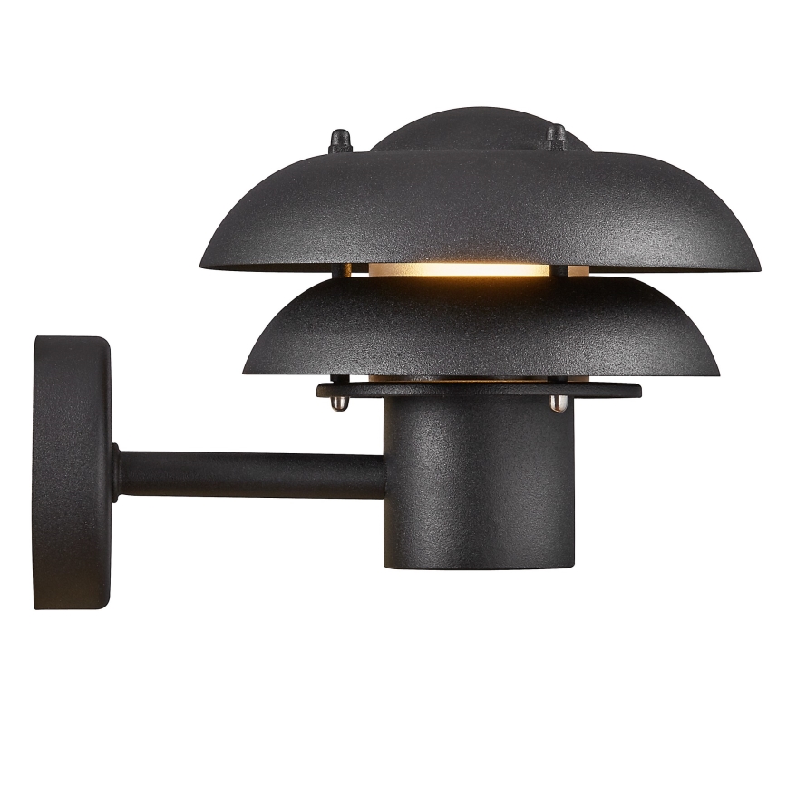 Nordlux - Udendørs væglampe KURNOS 1xE14/12W/230V IP54 sort