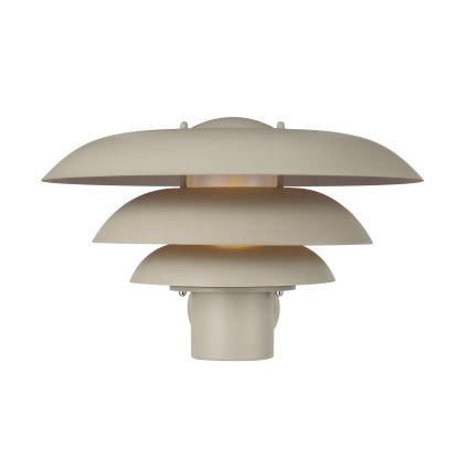 Nordlux - Udendørs væglampe KURNOS 1xE27/20W/230V IP54 beige