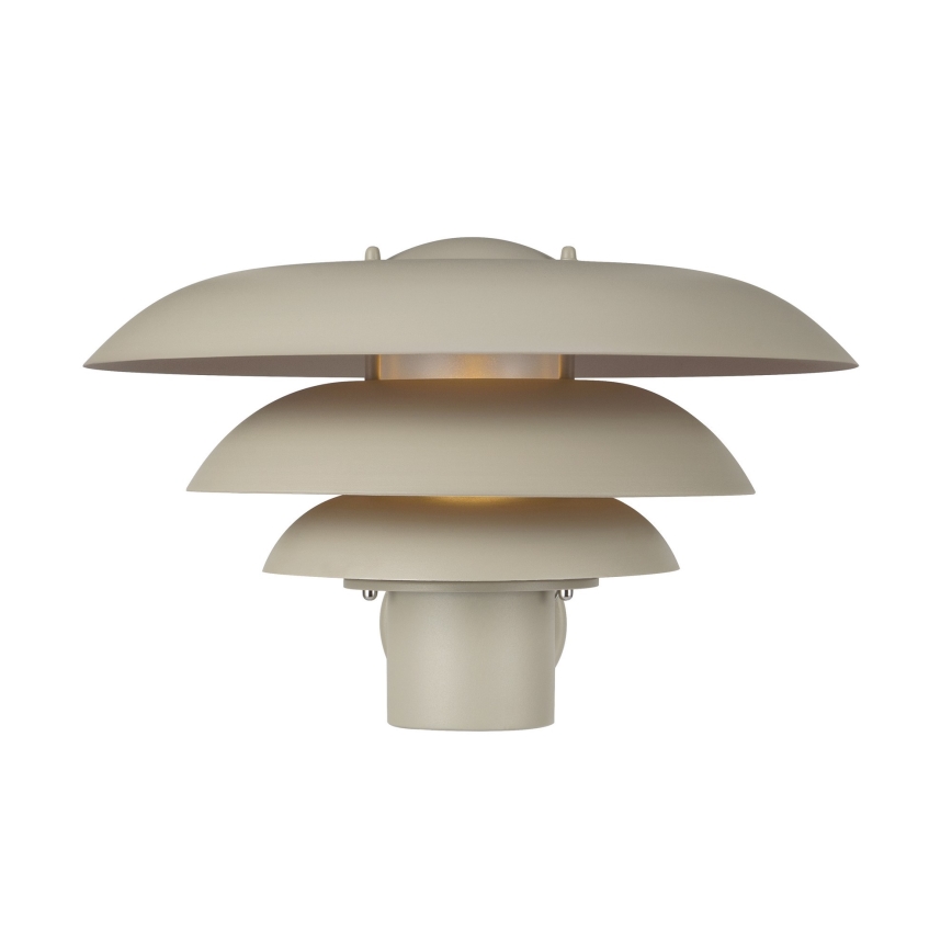 Nordlux - Udendørs væglampe KURNOS 1xE27/20W/230V IP54 beige