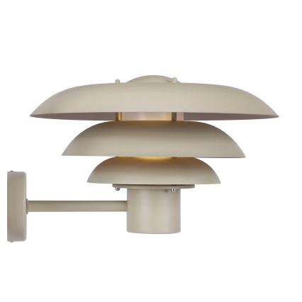 Nordlux - Udendørs væglampe KURNOS 1xE27/20W/230V IP54 beige