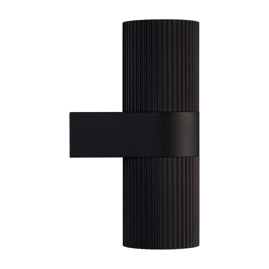 Nordlux - Udendørs væglampe KYKLOP 2xGU10/25W/230V IP54 sort