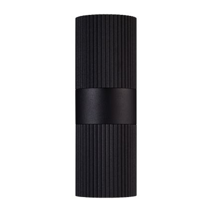 Nordlux - Udendørs væglampe KYKLOP 2xGU10/25W/230V IP54 sort