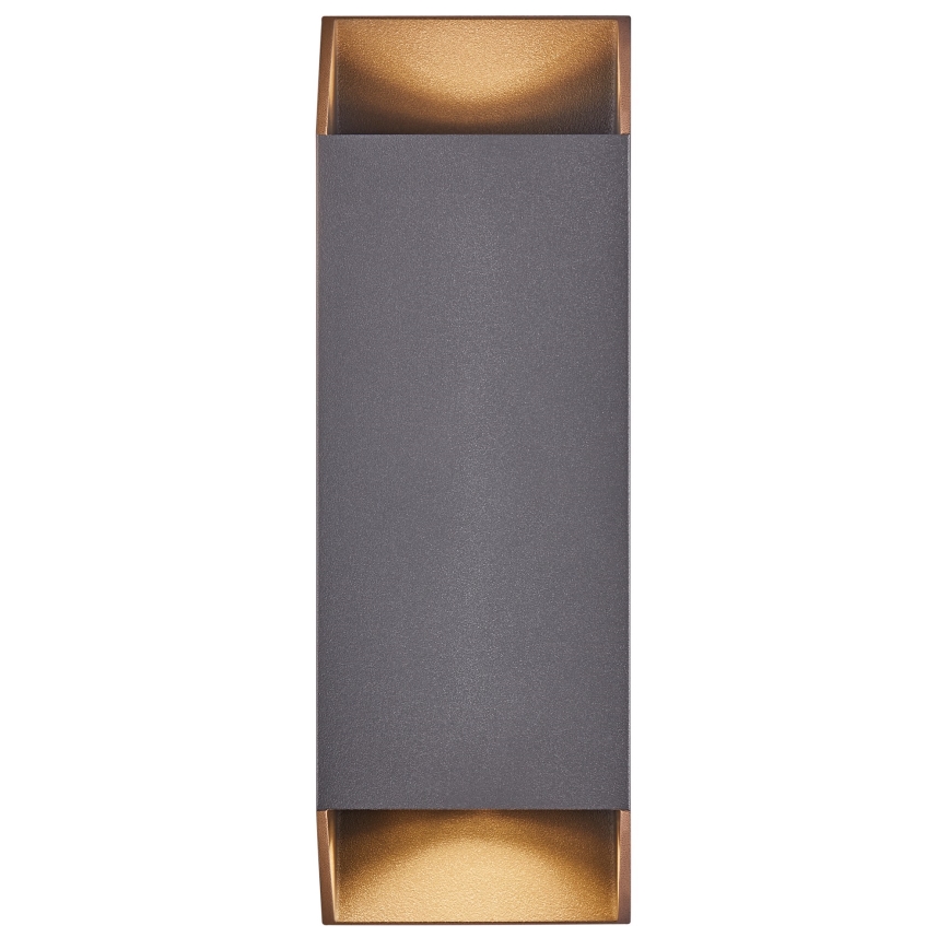 Nordlux - Udendørs væglampe NICO 2xGU10/25W/230V IP54 antracit