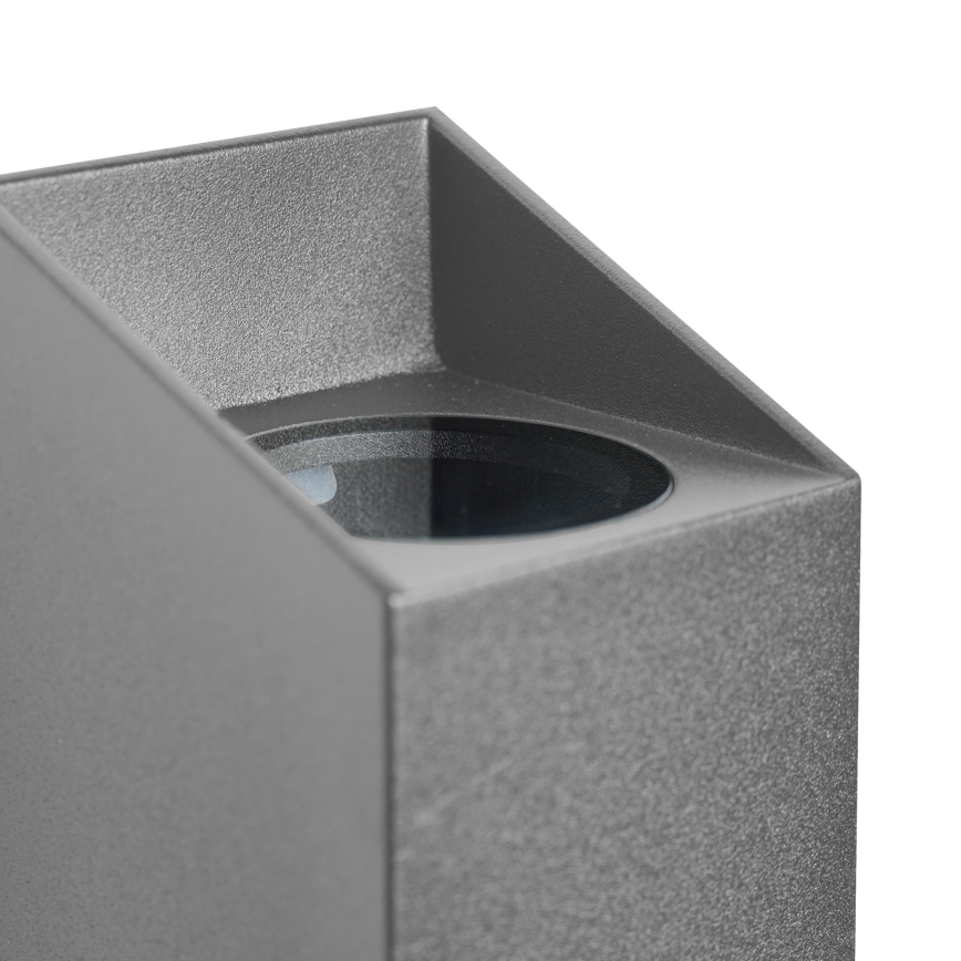 Nordlux - Udendørs væglampe NICO 2xGU10/25W/230V IP54 antracit