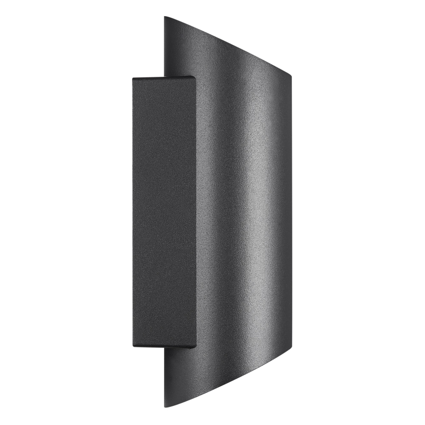 Nordlux - Udendørs væglampe NICO 2xGU10/25W/230V IP54 sort