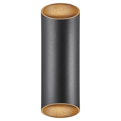 Nordlux - Udendørs væglampe NICO 2xGU10/25W/230V IP54 sort