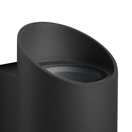 Nordlux - Udendørs væglampe NICO 2xGU10/25W/230V IP54 sort