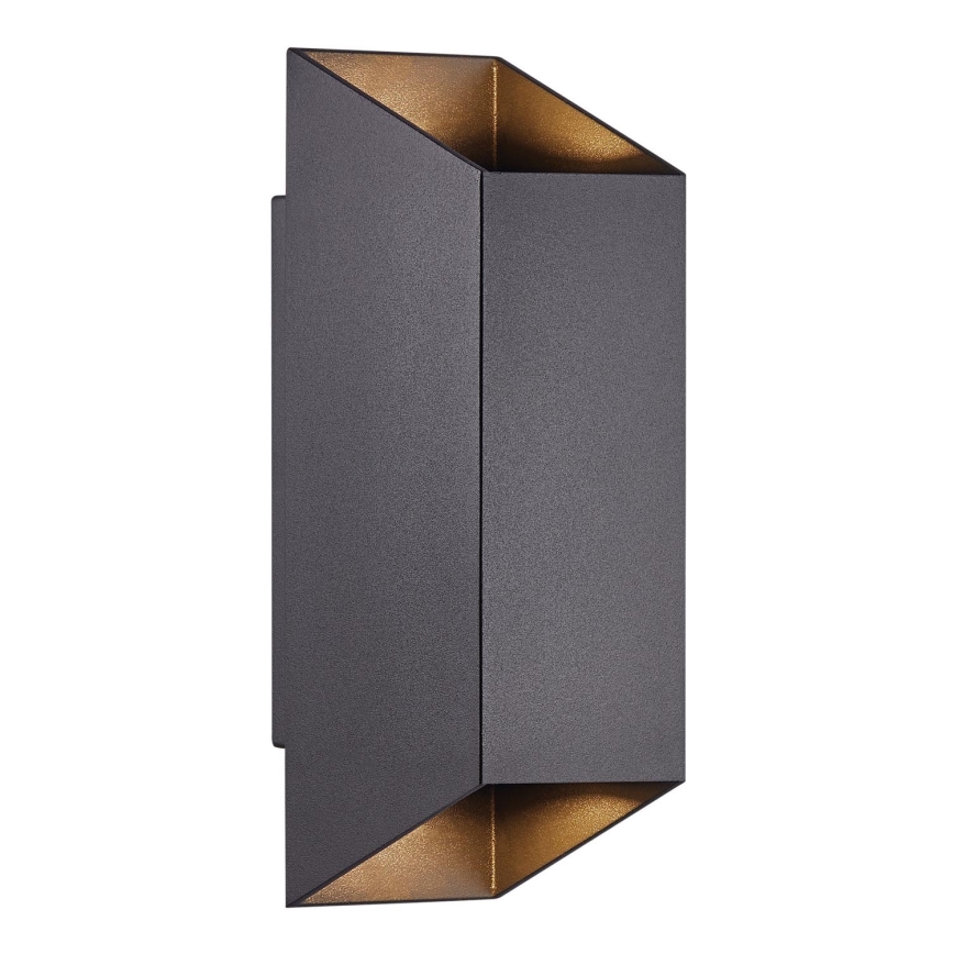 Nordlux - Udendørs væglampe NICO 2xGU10/25W/230V IP54 sort