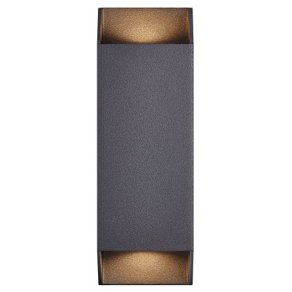 Nordlux - Udendørs væglampe NICO 2xGU10/25W/230V IP54 sort