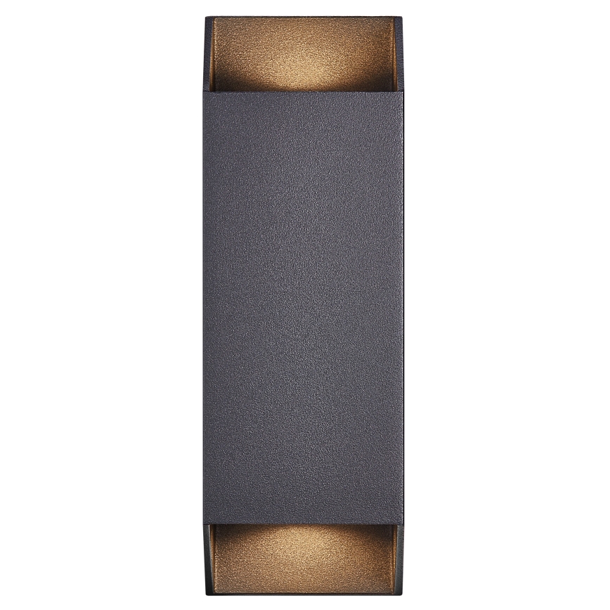 Nordlux - Udendørs væglampe NICO 2xGU10/25W/230V IP54 sort