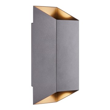 Nordlux - Udendørs væglampe NICO 2xGU10/35W/230V IP54 antracit