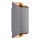 Nordlux - Udendørs væglampe NICO 2xGU10/35W/230V IP54 antracit