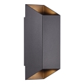 Nordlux - Udendørs væglampe NICO 2xGU10/35W/230V IP54 sort