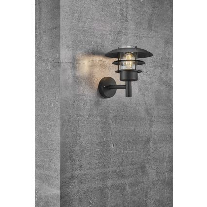 Nordlux - Udendørs væglampe NOIR 1xE27/60W/230V IP44