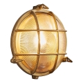 Nordlux - Udendørs væglampe POLPERRO 1xE27/12,5W/230V IP64 messing