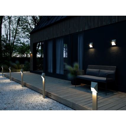 Nordlux - Udendørs væglampe PONTIO 1xGU10/25W/230V cremefarvet