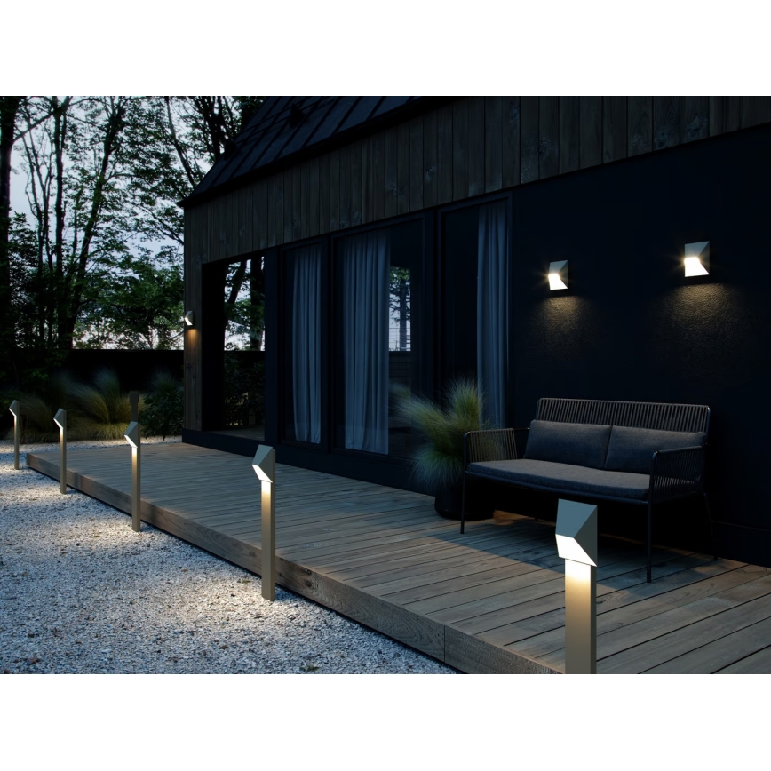 Nordlux - Udendørs væglampe PONTIO 1xGU10/25W/230V cremefarvet