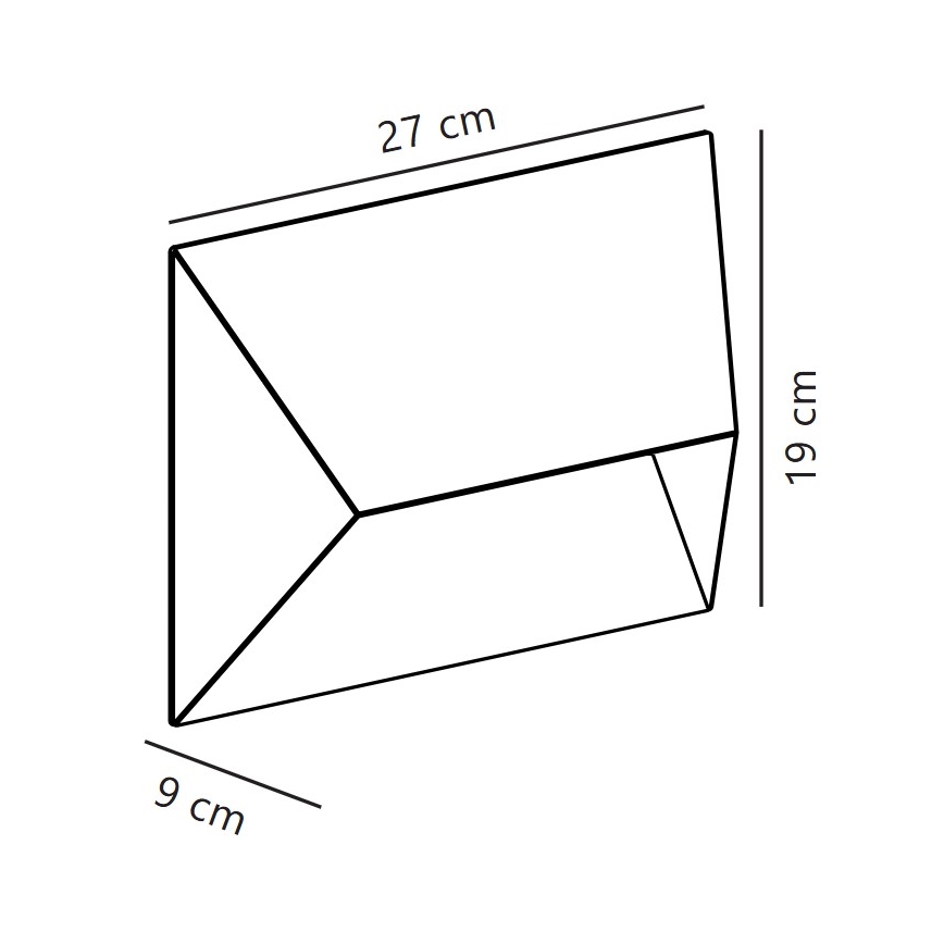 Nordlux - Udendørs væglampe PONTIO 2xGU10/25W/230V IP54