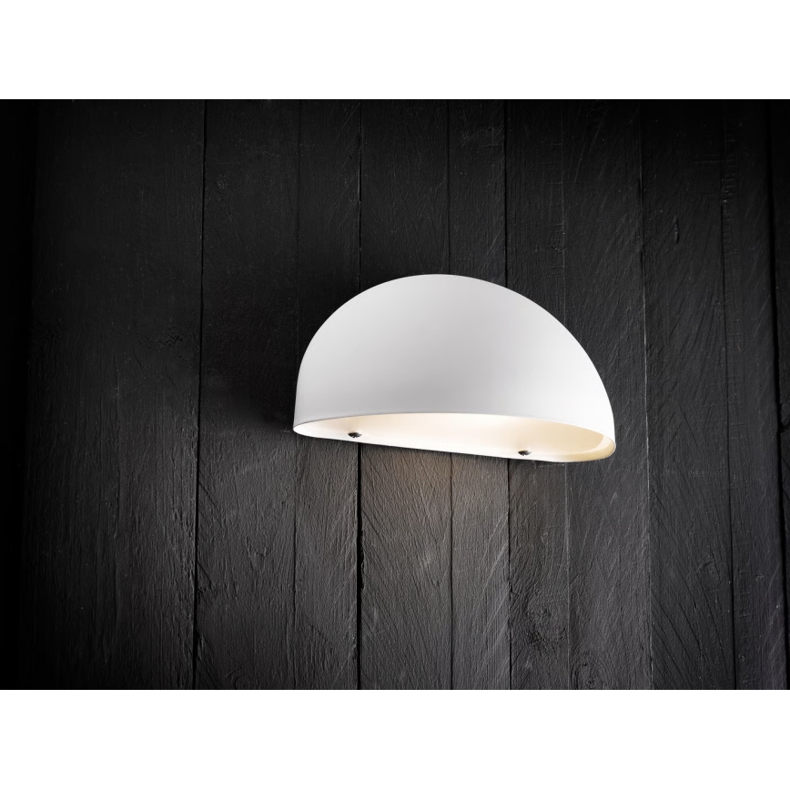 Nordlux - Udendørs væglampe SCORPIUS 1xE14/40W/230V IP33 hvid