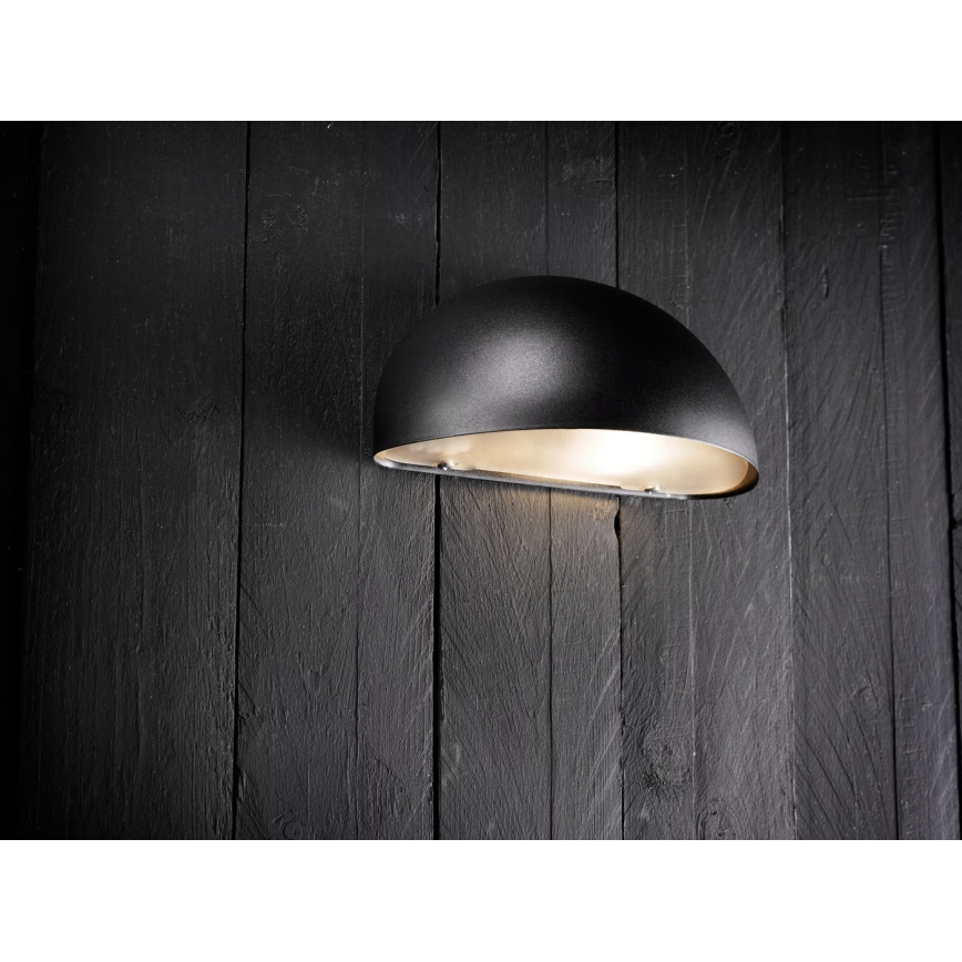 Nordlux - Udendørs væglampe SCORPIUS 1xE14/40W/230V IP33 sort