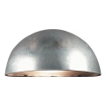 Nordlux - Udendørs væglampe SCORPIUS 1xE14/40W/230V IP33 sølvfarvet