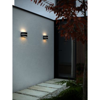 Nordlux - Udendørs væglampe SIBELIS 1xE27/10W/230V IP44 sort
