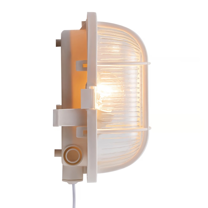 Nordlux - Udendørs væglampe SKOTLAMPE 1xE27/60W/230V IP44 hvid