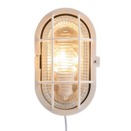 Nordlux - Udendørs væglampe SKOTLAMPE 1xE27/60W/230V IP44 hvid