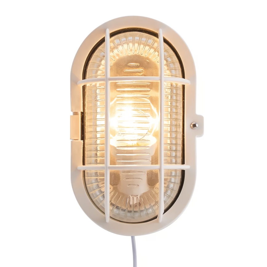 Nordlux - Udendørs væglampe SKOTLAMPE 1xE27/60W/230V IP44 hvid
