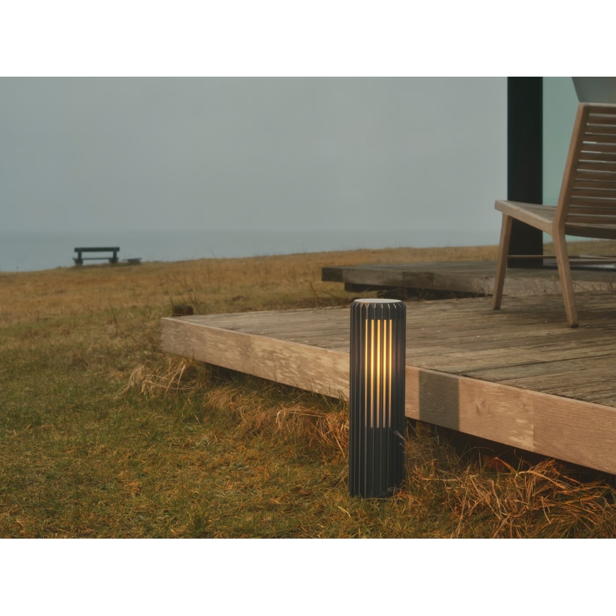 Nordlux - Udendørslampe ALUDRA 1xE27/15W/230V IP44 antracit 45,4 cm