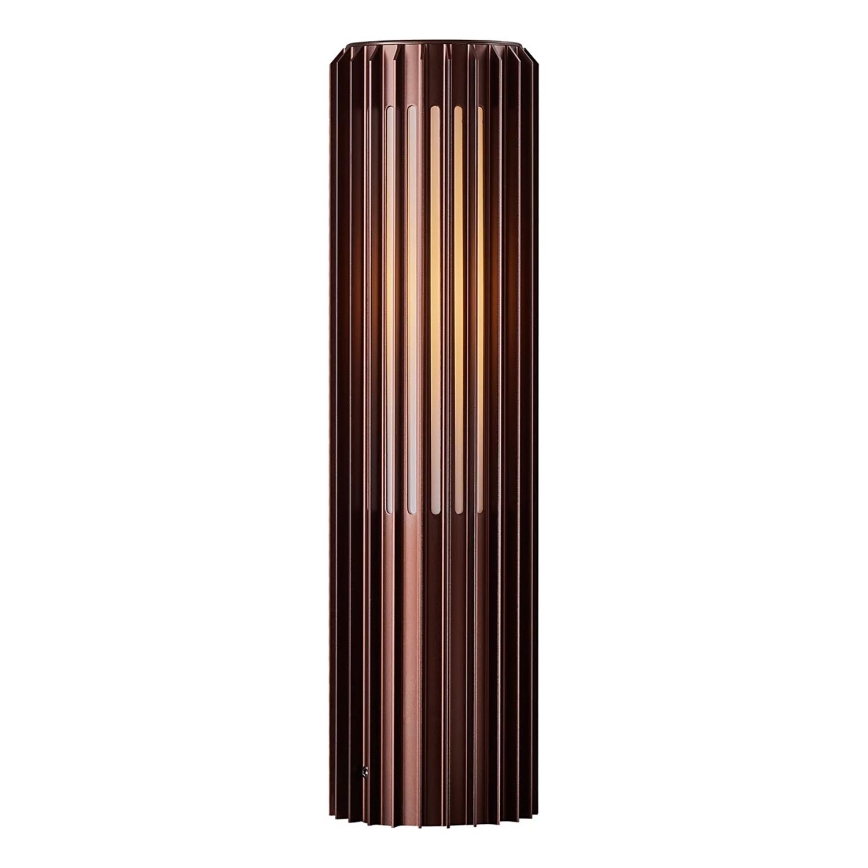Nordlux - Udendørslampe ALUDRA 1xE27/15W/230V IP44 brun 45,4 cm