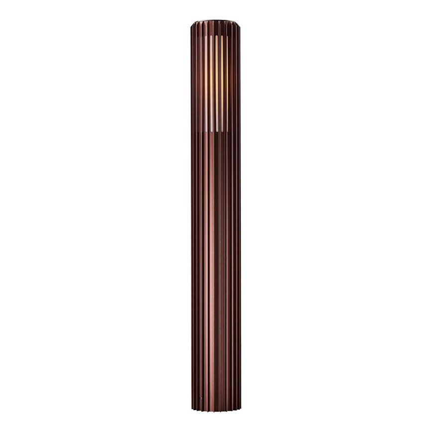 Nordlux - Udendørslampe ALUDRA 1xE27/15W/230V IP44 brun 95,4 cm