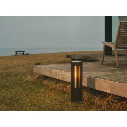 Nordlux - Udendørslampe ALUDRA 1xE27/15W/230V IP44 sort 45,4 cm