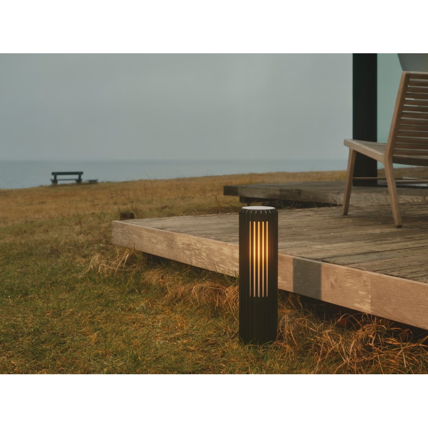 Nordlux - Udendørslampe ALUDRA 1xE27/15W/230V IP44 sort 45,4 cm