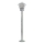 Nordlux - Udendørslampe BLOKHUS 1xE27/60W/230V IP54 sølvfarvet 92 cm