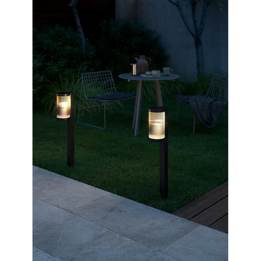 Nordlux - Udendørslampe COUPAR 1xE27/25W/230V IP54 sort