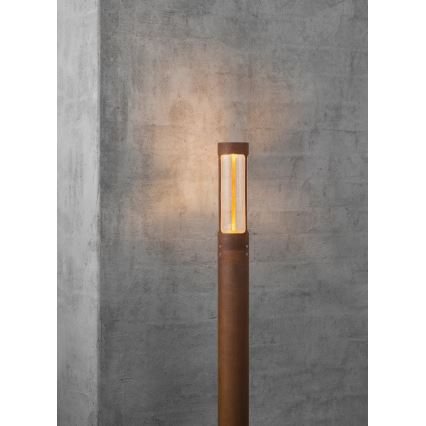 Nordlux - Udendørslampe HELIX 1xGU10/8W/230V IP44 rustfarvet 80 cm
