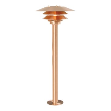 Nordlux - Udendørslampe VENO 1xE27/60W/230V IP54 kobberfarvet