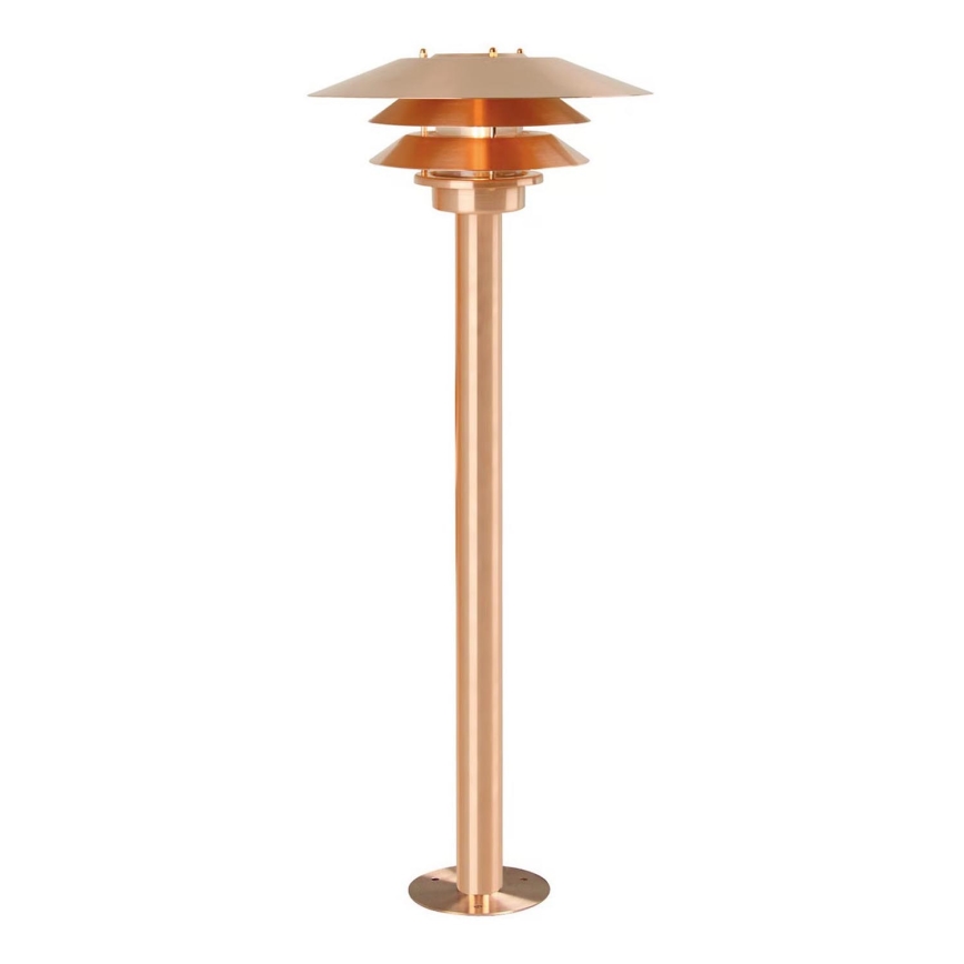 Nordlux - Udendørslampe VENO 1xE27/60W/230V IP54 kobberfarvet