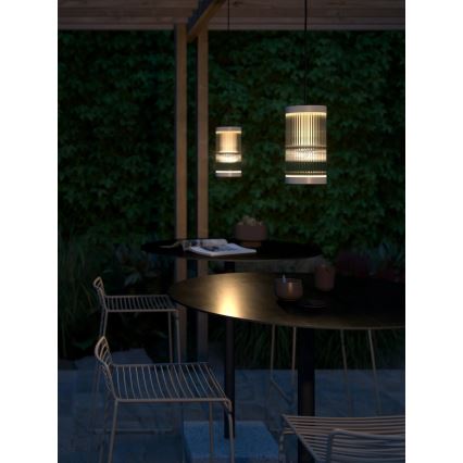 Nordlux - Udendørspendel COUPAR 1xE27/25W/230V IP33 cremefarvet