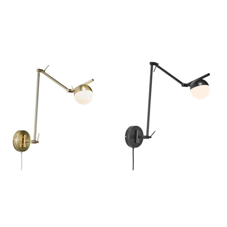 Nordlux - Universal erstatningsskærm til CONTINA G9 Ø 10 cm, hvid