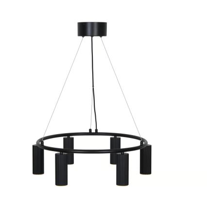 Nordlux - VICO loftlampe på wire 6xGU10/5W/230V sort