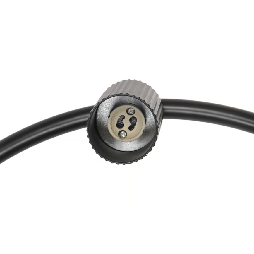 Nordlux - VICO loftlampe på wire 6xGU10/5W/230V sort