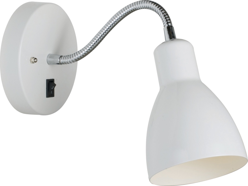 Nordlux - Væg flexible spotlampe CYCLONE 1xE14/15W/230V hvid