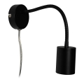 Nordlux - Væg flexible spotlampe EXPLORE 1xGU10/7W/230V sort