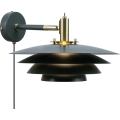 Nordlux - Væglampe BRETAGNE 1xG9/25W/230V antracit