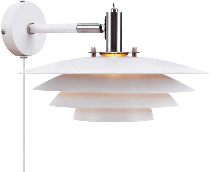 Nordlux - Væglampe BRETAGNE 1xG9/25W/230V hvid